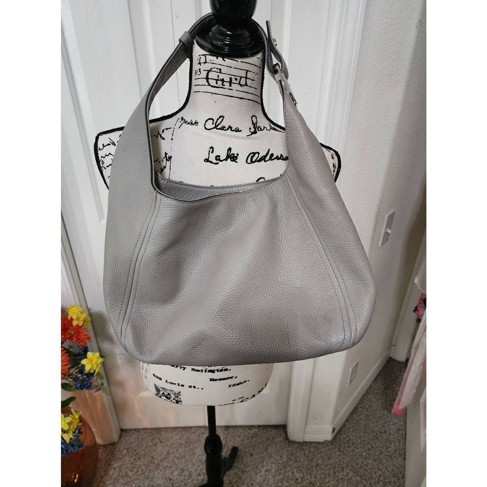 Michael Kors Gray Leather Purse
